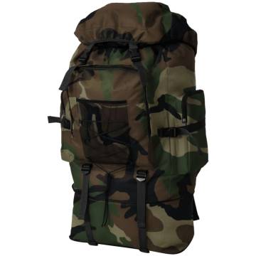 Army-Style Backpack XXL 100L Camouflage - Durable & Spacious