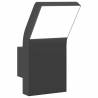 Outdoor LED Wall Light - Black Die-cast Aluminium | HipoMarket