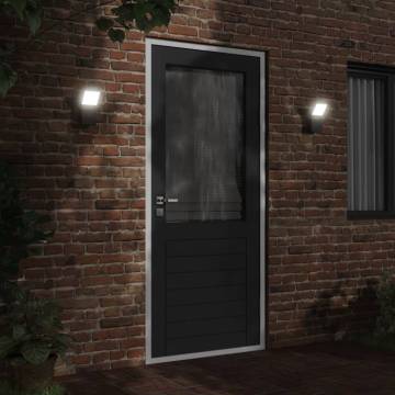 Outdoor LED Wall Light - Black Die-cast Aluminium | HipoMarket