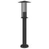 Outdoor Floor Lamp Black 60cm - Stainless Steel & Weatherproof