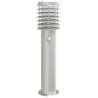 Outdoor Floor Lamps with Sensors - 3pcs Silver 60cm