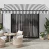 Automatic Retractable Awning Anthracite and White 350x250 cm Colour anthracite and white Size 350 x 250 cm Quantity in Package 1 