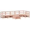 7 Piece Garden Sofa Set - Solid Wood Douglas Fir | HipoMarket