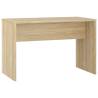 Stylish LED Dressing Table Set in Sonoma Oak - Hipomarket