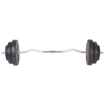 Barbell and Dumbbell Set 120 kg | Versatile Weight Training