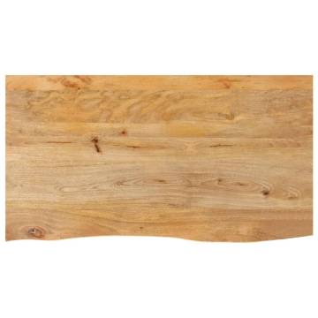 Table Top Live Edge 120x60 cm - Solid Mango Wood | HipoMarket