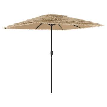 Garden Parasol with Steel Pole Brown - 248x248 cm | HipoMarket