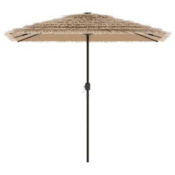 Garden Parasol with Steel Pole Brown - 248x248 cm | HipoMarket