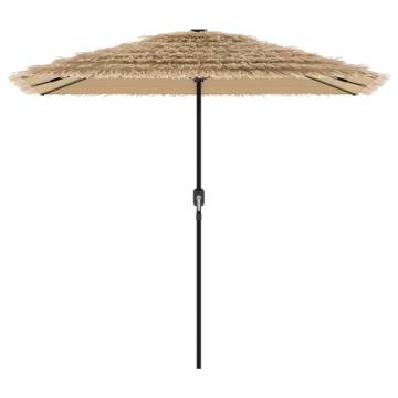 Garden Parasol with Steel Pole Brown - 248x248 cm | HipoMarket