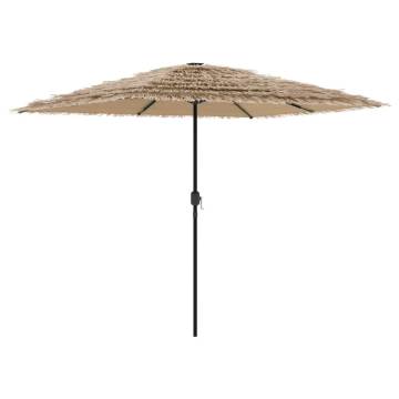 Garden Parasol with Steel Pole Brown - 248x248 cm | HipoMarket