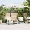 Garden Parasol with Steel Pole White 300x200x250 cm Colour white Size 300 x 200 x 250 cm Quantity in Package 1 