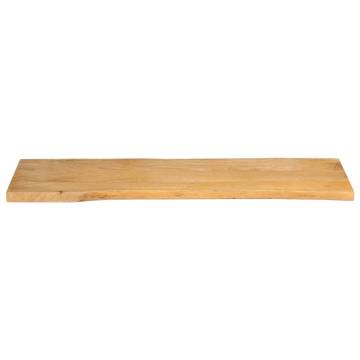 Table Top 110x40x3.8 cm Live Edge Solid Wood Mango | Hipo Market