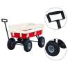 Hand Trolley 150 kg Red - Durable & Robust for Garden Tasks