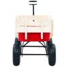 Hand Trolley 150 kg Red - Durable & Robust for Garden Tasks