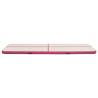 Inflatable Gymnastics Mat with Pump - 800x100x15 cm Pink