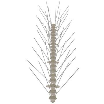 4-row Plastic Bird & Pigeon Spikes Set of 6 - 3m | HipoMarket