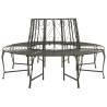 Garden Tree Bench 160 cm Steel Quantity in Package 1 Model round Number of 