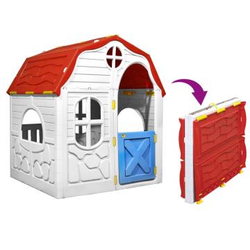 Kids Foldable Playhouse - Safe & Fun Indoor/Outdoor Play