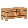 Solid Acacia Wood Chest - 90x40x40 cm | HipoMarket