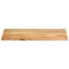 Live Edge Solid Wood Mango Table Top 120x60 cm - HipoMarket