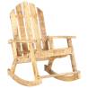 Garden Rocking Chair Solid Mango Wood Colour brown Quantity in Package 1 