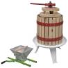 2 Piece Fruit & Wine Press and Crusher Set - Fresh Juicing