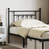 Metal Headboard Black 90 cm Colour black Size 90 cm Quantity in Package 1 