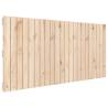 Elegant Solid Pine Wall Headboard - 140x3x60 cm