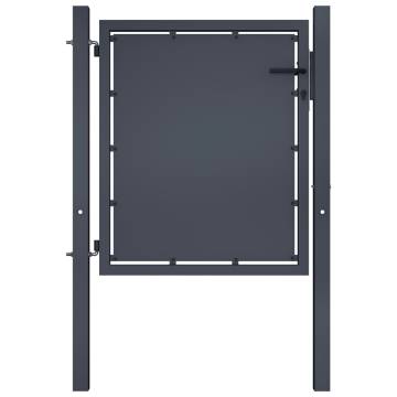 Garden Gate Steel 100x100 cm Anthracite - Durable & Secure