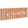 Solid Walnut Wall Hanger - 42x8.5x14 cm | Hipomarket