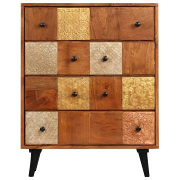 Vintage Chest of Drawers | Solid Acacia Wood - 60x30x75 cm