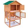 Outdoor Rabbit Hutch - 3 Layers Wooden Pet Cage | HipoMarket