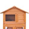 Outdoor Rabbit Hutch - 3 Layers Wooden Pet Cage | HipoMarket