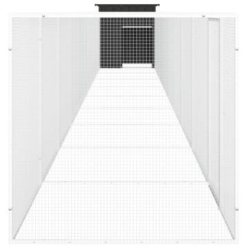 Chicken Cage Anthracite 1000x91 Galvanised Steel - Hipomarket