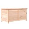 Outdoor Cushion Box 100x50x56 cm - Solid Wood Fir Storage