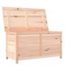 Outdoor Cushion Box 100x50x56 cm - Solid Wood Fir Storage