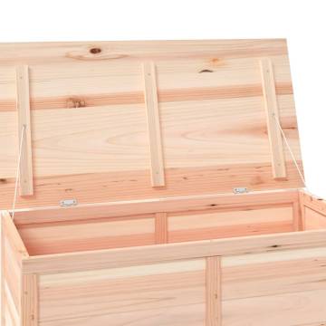 Outdoor Cushion Box 100x50x56 cm - Solid Wood Fir Storage