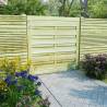 Garden Gate Impregnated Pinewood 100x100 cm Green Size 100 x 100 cm 