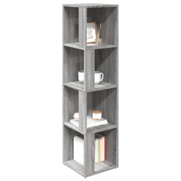 Corner Cabinet Grey Sonoma - 33x33x132 cm | Hipomarket