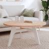 Table Top Ø90x2.5 cm Round Solid Wood Beech Colour light brown Size 90 x 2.5 cm Quantity in Package 1 