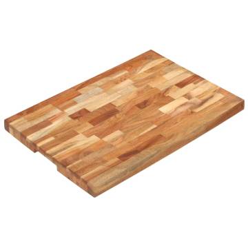 Acacia Wood Chopping Board 60x40 cm - Durable & Unique