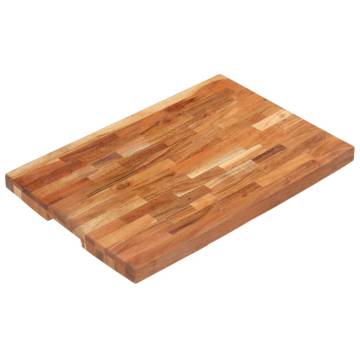 Acacia Wood Chopping Board 60x40 cm - Durable & Unique