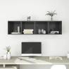 Grey Wall Cabinets 4 pcs - Stylish & Functional Storage | Hipomarket