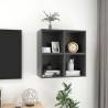 Grey Wall Cabinets 4 pcs - Stylish & Functional Storage | Hipomarket