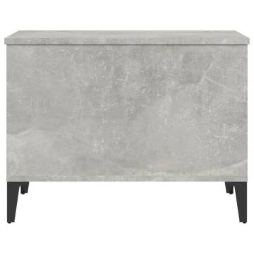 Stylish Concrete Grey Coffee Table - Lift Top Design