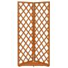 Corner Trellis Planter | Solid Firwood | 50x50x145 cm