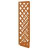 Corner Trellis Planter | Solid Firwood | 50x50x145 cm