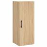 Stylish Highboard Sonoma Oak - 34.5x34x180 cm | Hipo Market