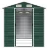 Garden Shed Green 191x300 cm - Durable Galvanised Steel