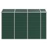 Garden Shed Green 191x300 cm - Durable Galvanised Steel